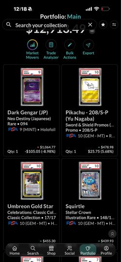 PSA graded cards for sale or trade