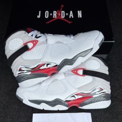 Air Jordan 8 White True Red Bugs Bunny 2025