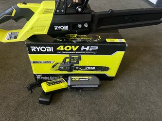 Ryobi Chinsaw 40v