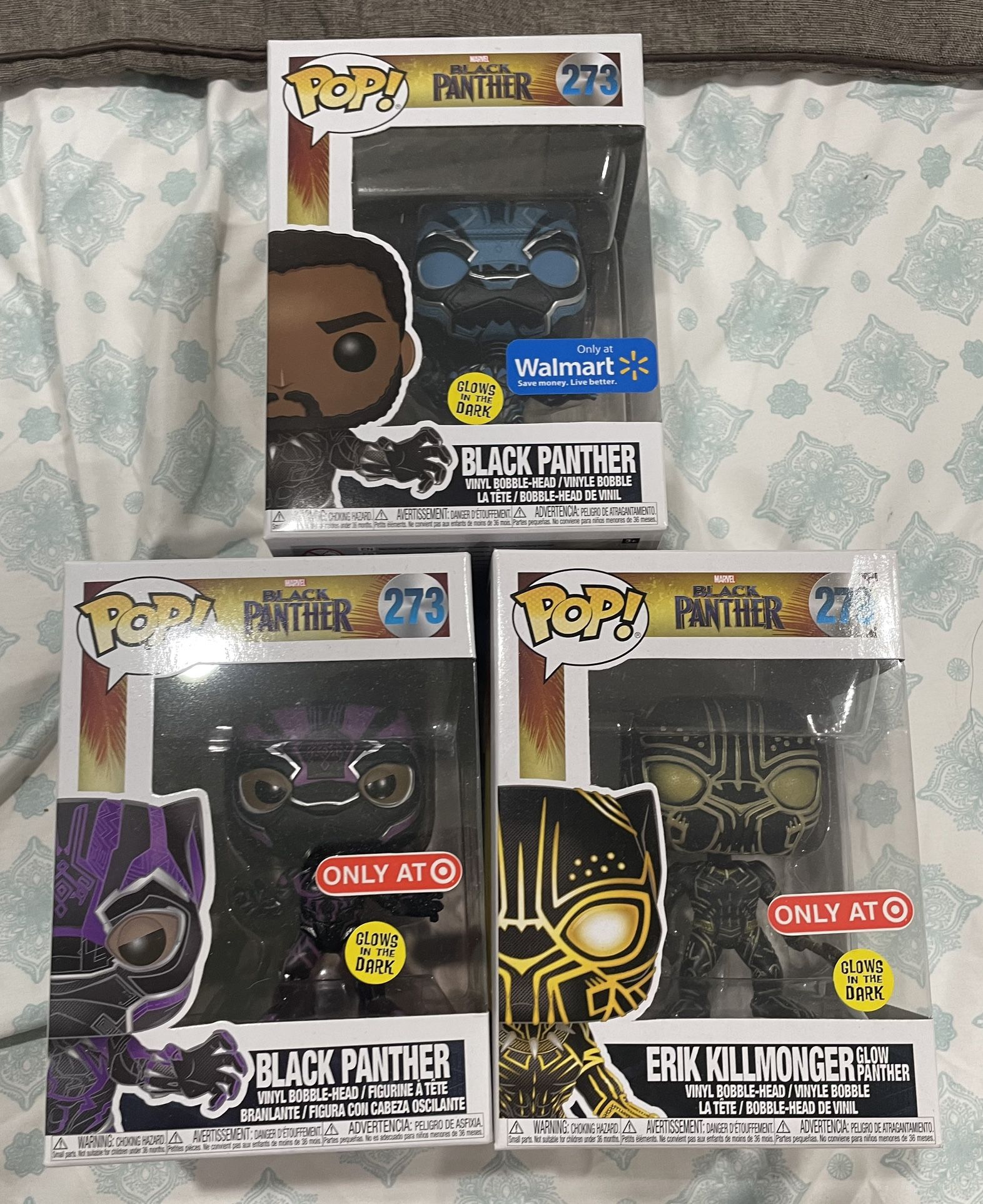 Black panther Funko Lot