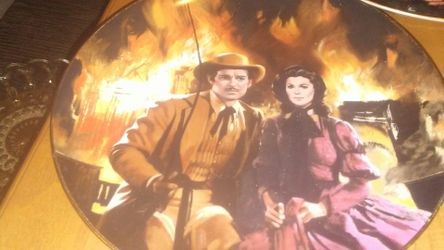 5 Gone With the Wind plates