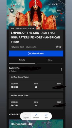 EMPIRE OF THE SUN TICKETS