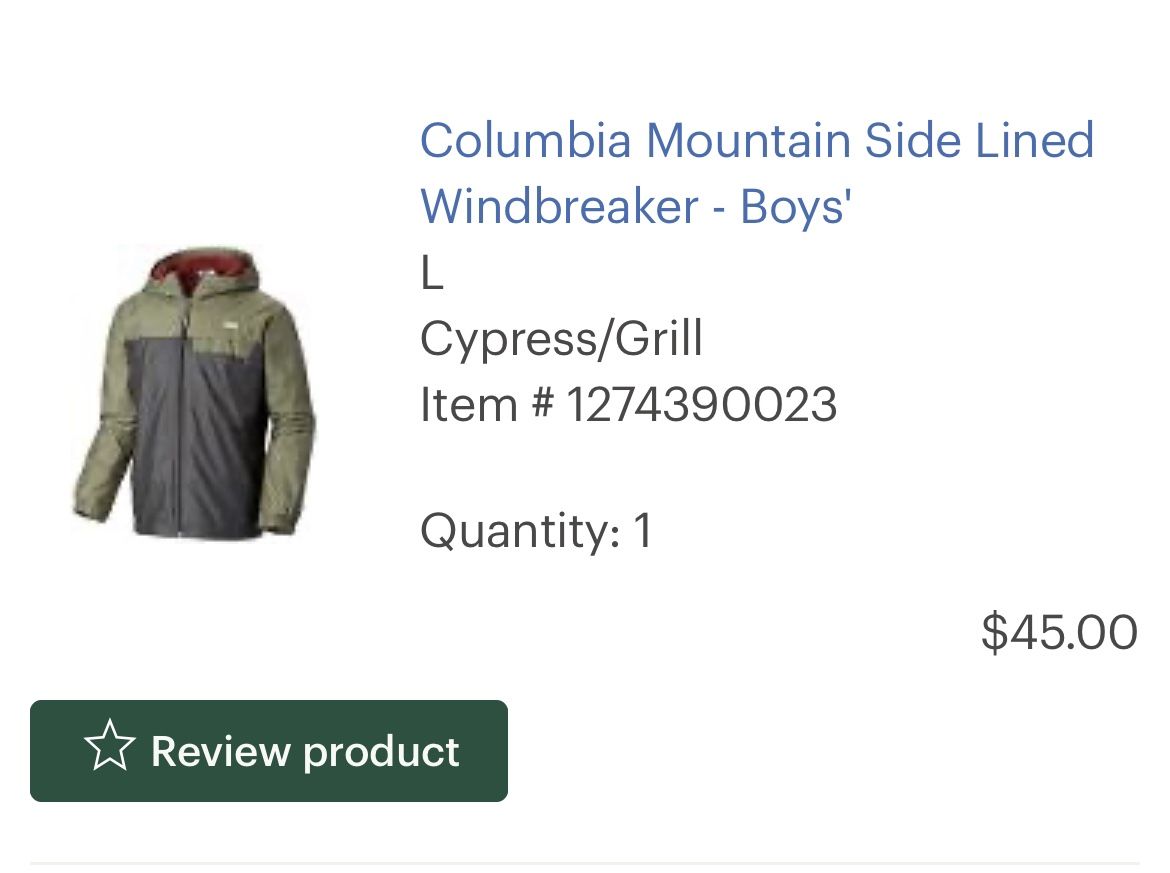 Windbreaker And Hiking Pants