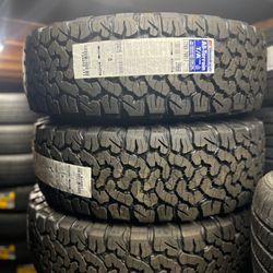 BF GOODRICH KO2 LT265/70/17 NEW TIRE SET
