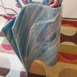 CONTEMPORARY VASE PURCHASED FROM ARTIST 