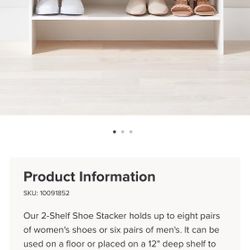 Shoe Storage - The Container Store NEW