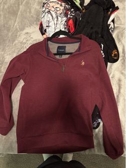 Maroon Zip Up - Hoodie