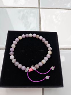 Lepidolite bracelet