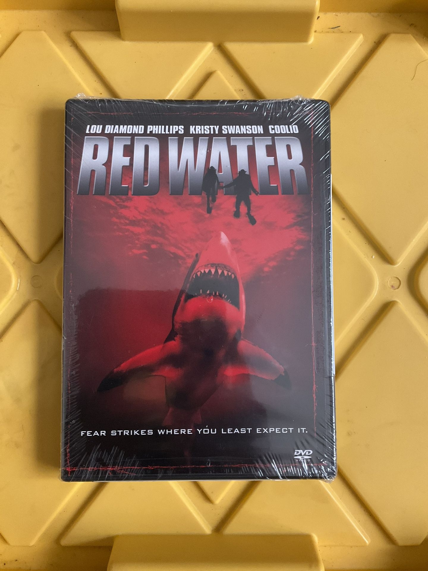 Red Water Shark Movie DVD