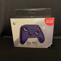 GuliKit ZEN PRO Wireless Gaming Controller for Nintendo Switch, PC Xinput, Android, iOS, PC Dinput, Raven Purple