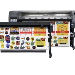 Used  54 inch hp latex 115 priner and cut