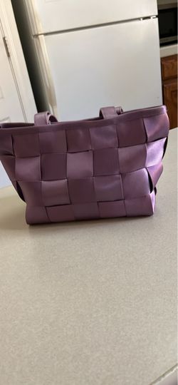 Brand new handbag. Purple color, long 13 inch, width 4 inch, 8 inch