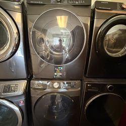 Samsung Black Front Load Set