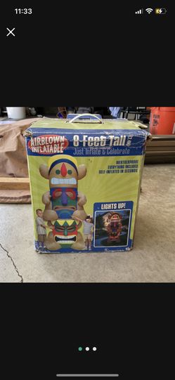 Halloween Inflatable Tiki 
