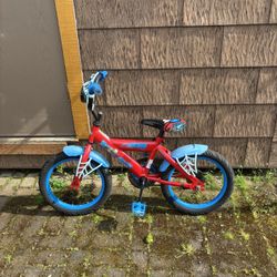 Kids Spider-Man Bike