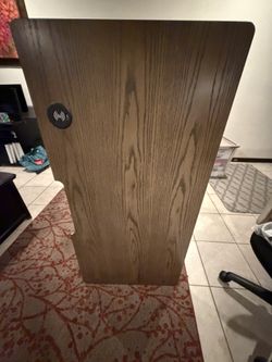 Office Table For Sale/ Has A Phone Charger Port On Top Of The Table.