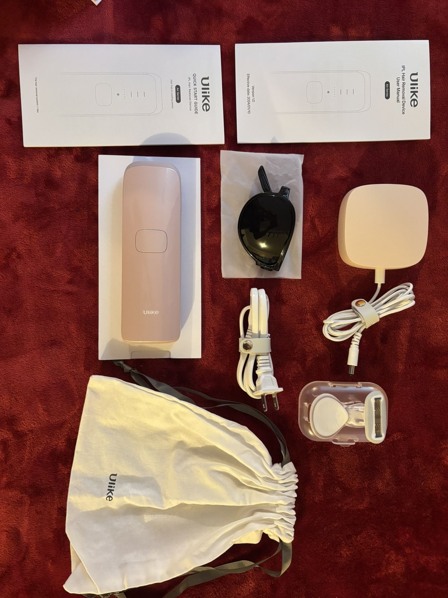 Ulike Laser Hair Removal Kit Pink