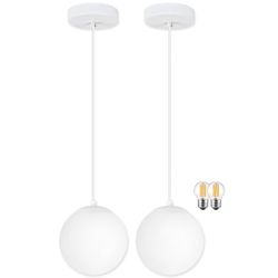 2 battery operated pendants