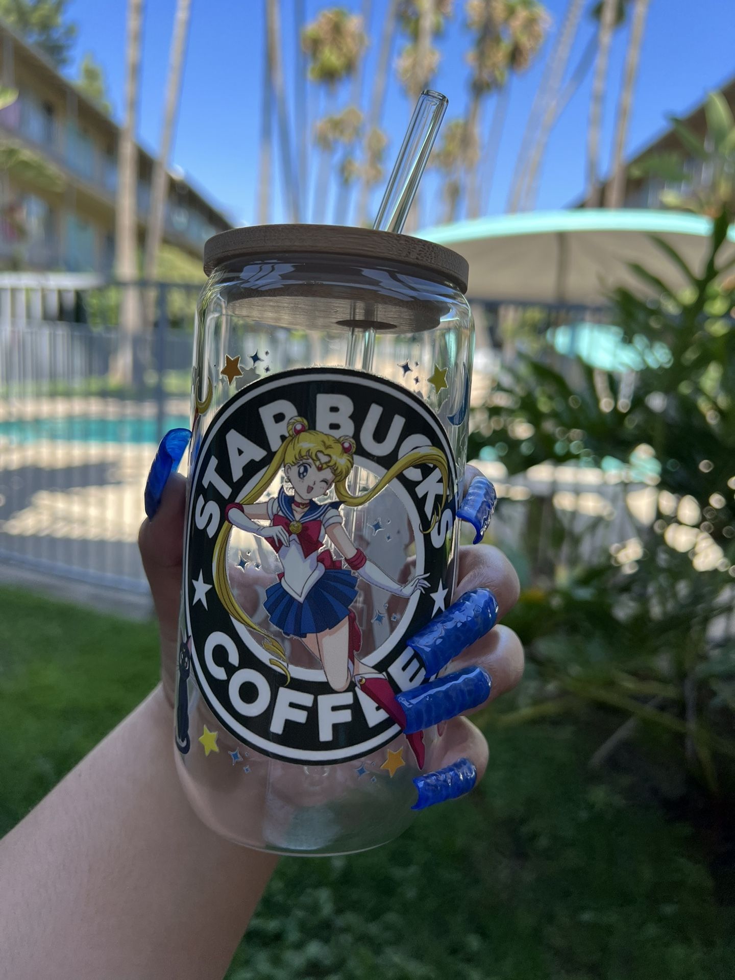 Sailor Moon Glass Cup