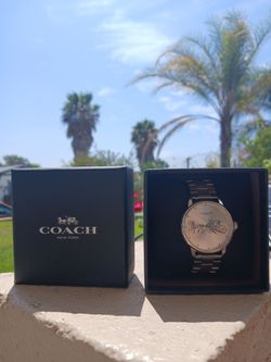 Coach Silver Men's Watch