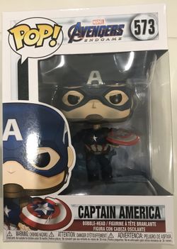 Funko Pop Avengers Endgame Captain America Broken Shield