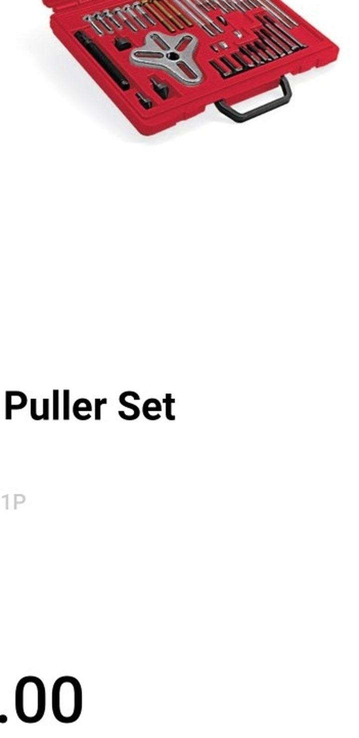 Snap On Bolt Grop Pulley Puller Set