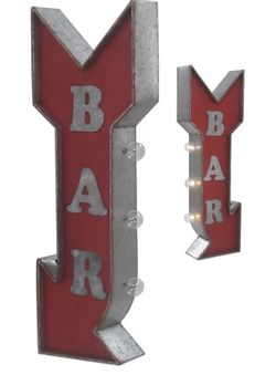 Lighted Bar Sign