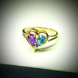 Gold Heart Ring