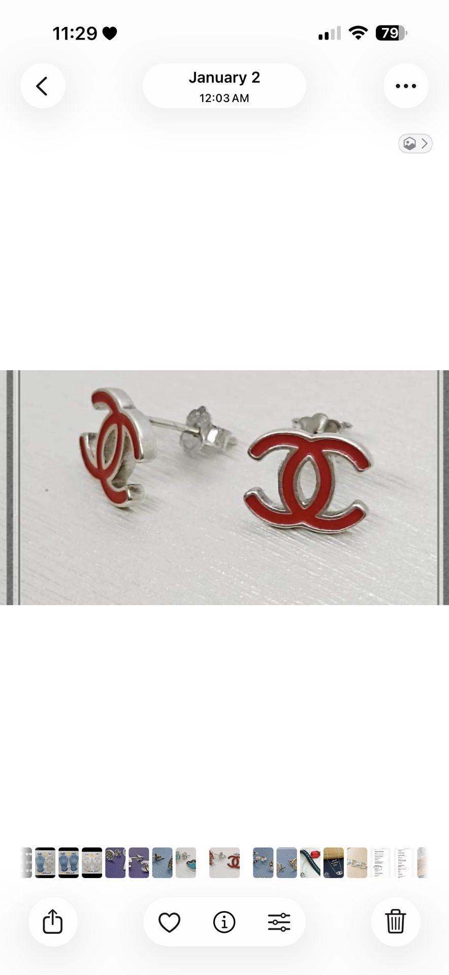 Earrings Sterling Silver Stamp 925