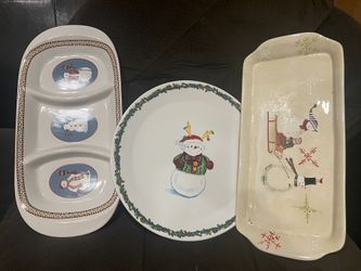 Christmas Plates 