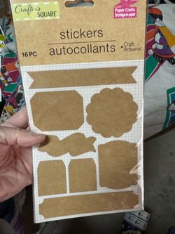 Stickers for crafting 4- packages