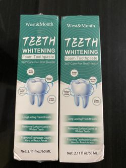 FOAM TOOTHPASTE WHITENING 