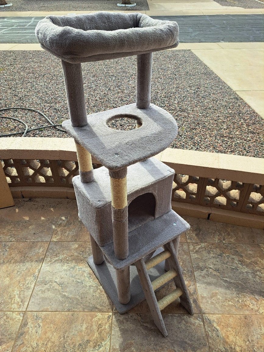 ((( CAT TREE, KITTY CONDO )))