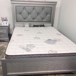 Cama Queen Size Nueva En Su Caja