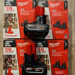 Milwaukee M12 6.0 Batteries