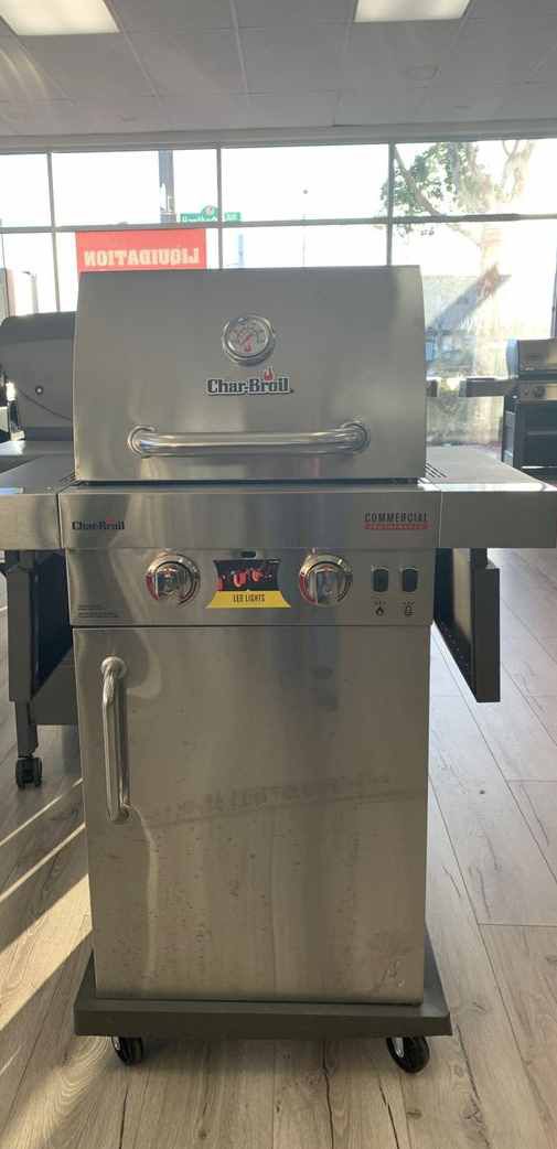 Brand New Stainless Steel Char-Broil BBQ Grill! PVEA