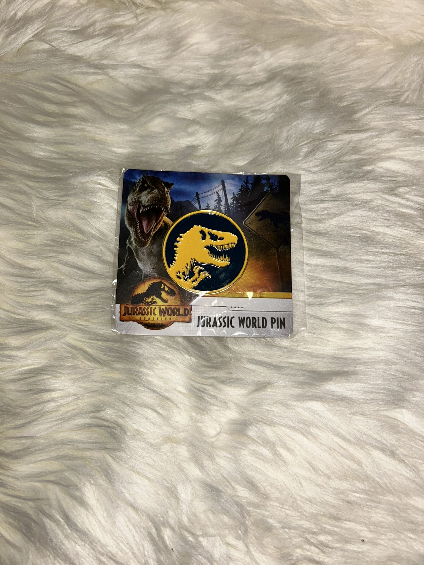 Jurassic World Dominion enamel pin