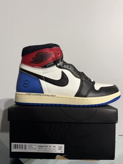 Jordan 1 High Fragment x Union LA Varsity Red Sport Royal - 11.5 M