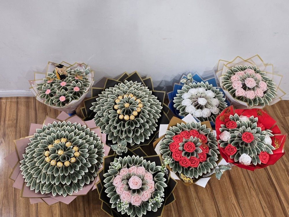 Graduation, Birthday Money Bouquet