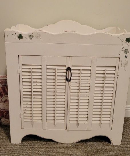 Hand Painted Cabinet/changing Table