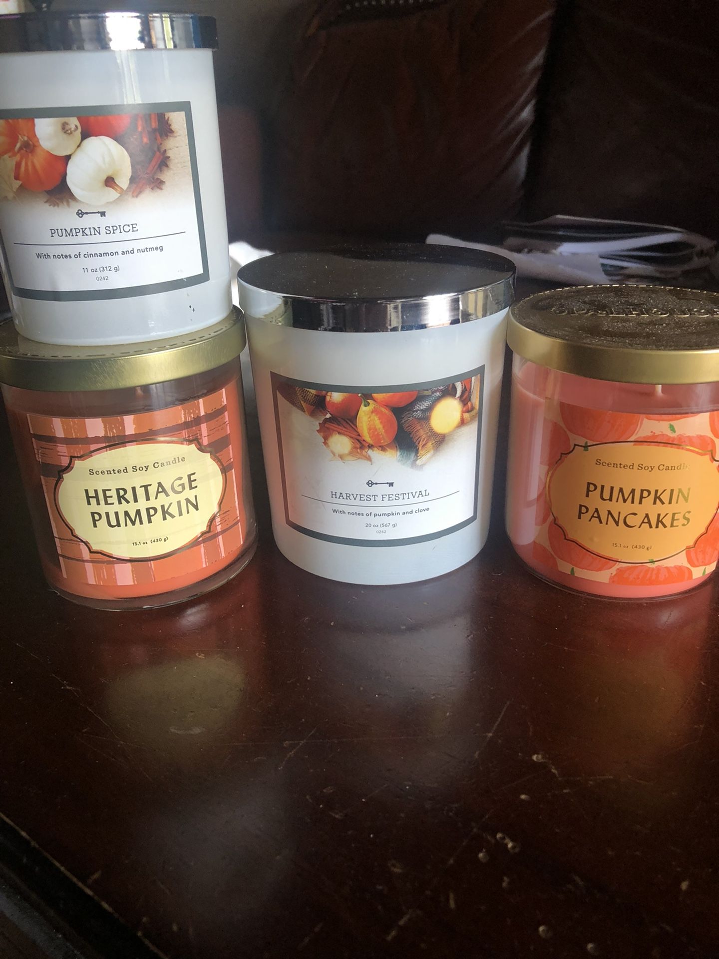 Fall Scented Candle Lot Target Brand