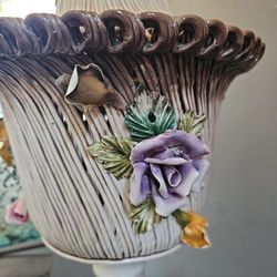  Vintage Italian Capodimonte Lamp