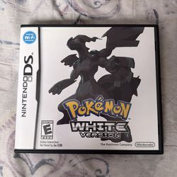 Pokémon white version Nintendo DS