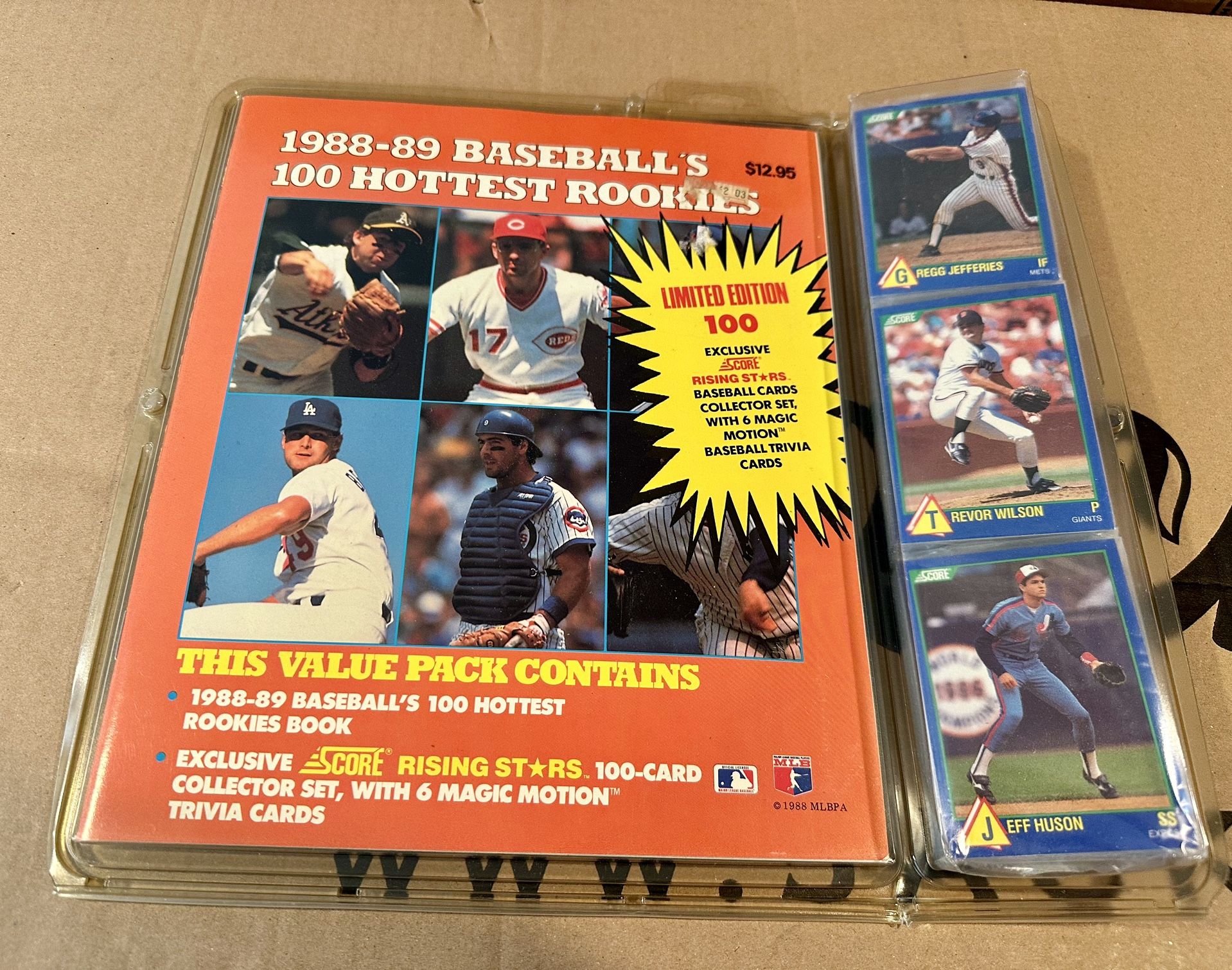 ‘89 100 Hottest Rookies Baseball Cards