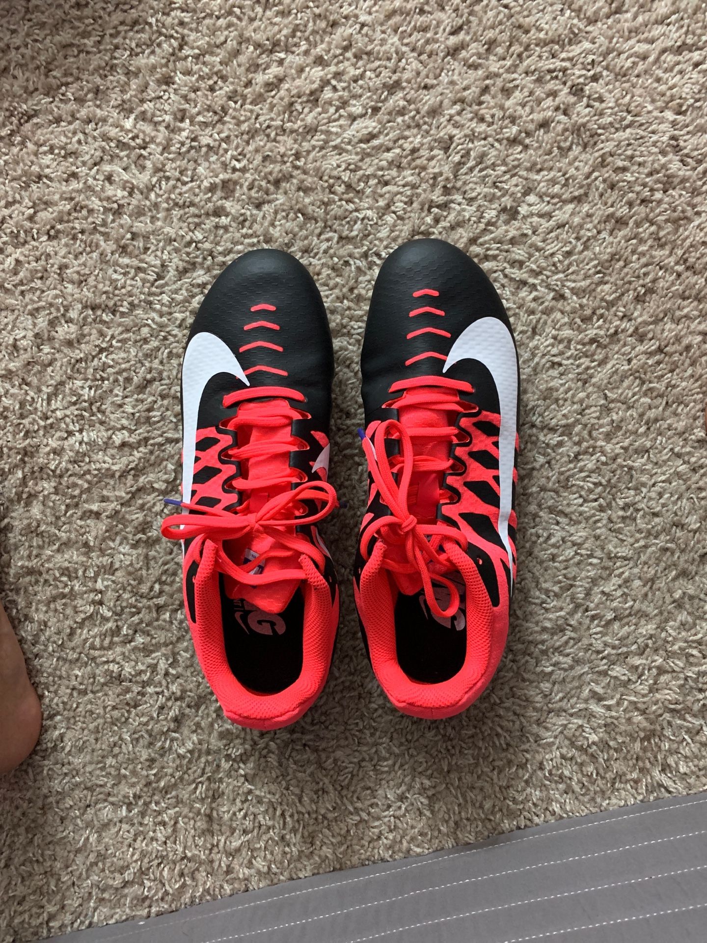 Nike Track Cleats Size 9