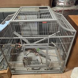 LARGE metal Bird Cage