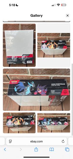 Mini portfolio display phantasmal flames