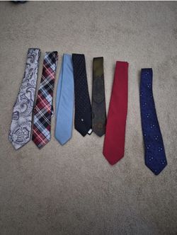 Lot of Men's Neck Ties  Brands: Dior, Brooks Brothers, Nautical, Versace etc