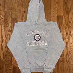 University Of Chicago Champion Sewn Hoodie Size Medium