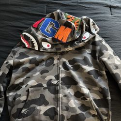 Bape Hoodie Size Medium